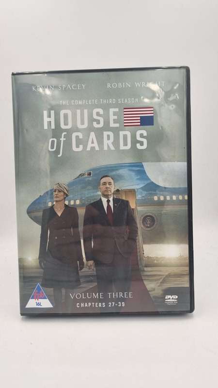 House of Cards Third Season DVDs - Kevin Spacey
