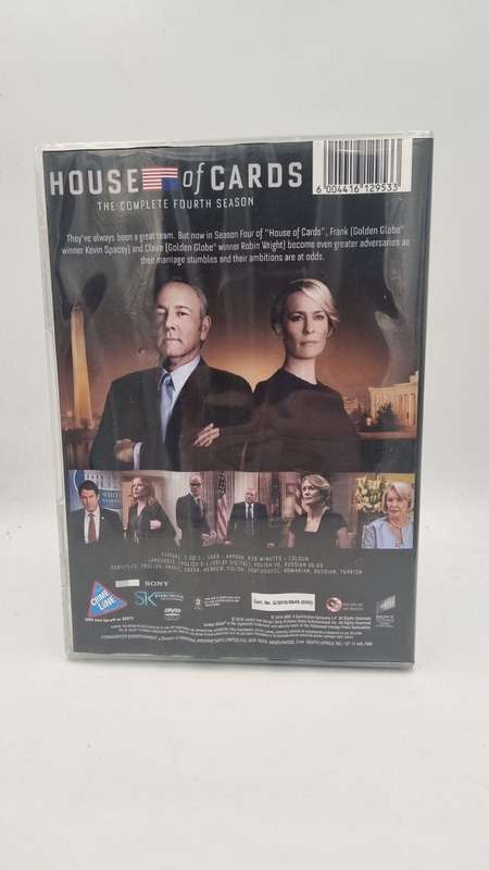 House of Cards Complete Fourth Season DVDs - Kevin Spacey