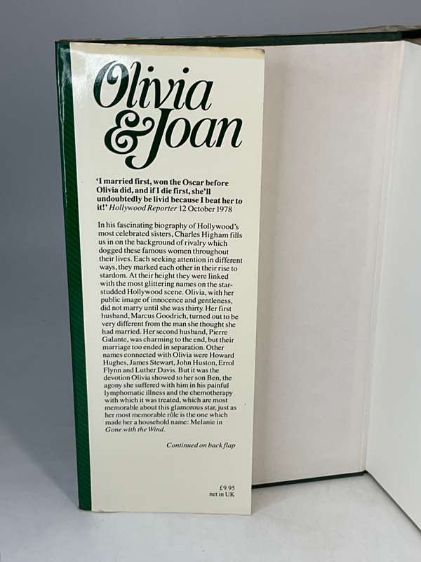 Olivia and Joan: A Biography of Olivia De Havilland and Joan Fontaine by Charles Higham