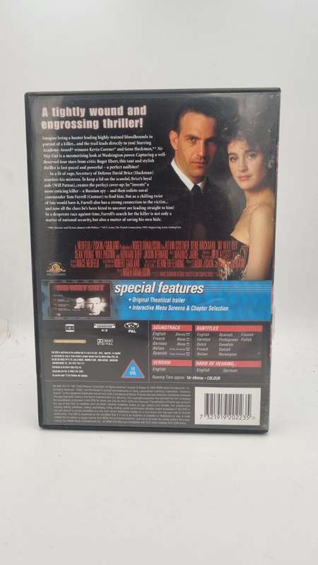 No Way Out DVD - Kevin Costner & Gene Hackman