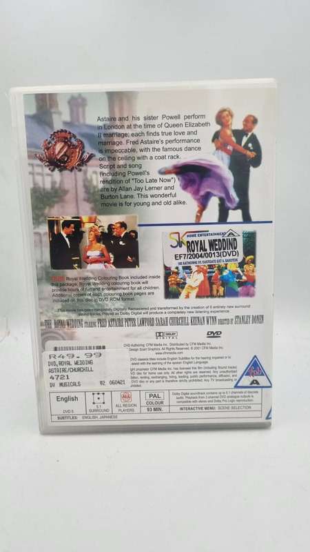 Royal Wedding DVD - Fred Astaire