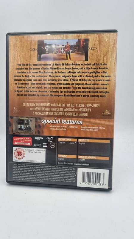 A Fistful of Dollars DVD - Clint Eastwood