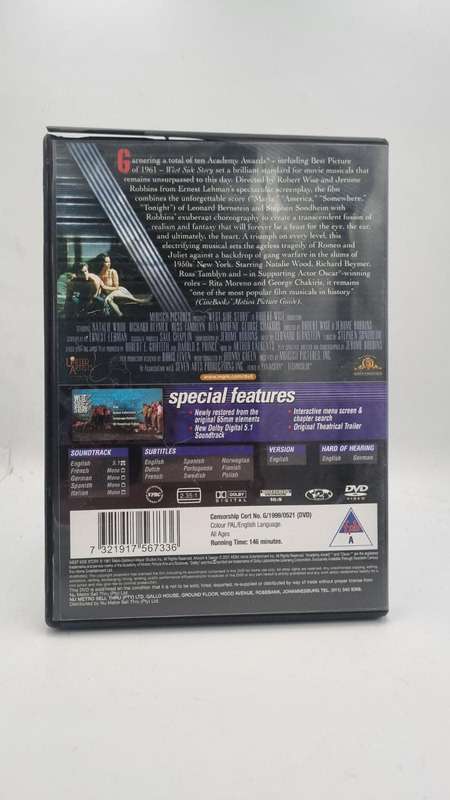 West Side Story DVD - Natalie Wood