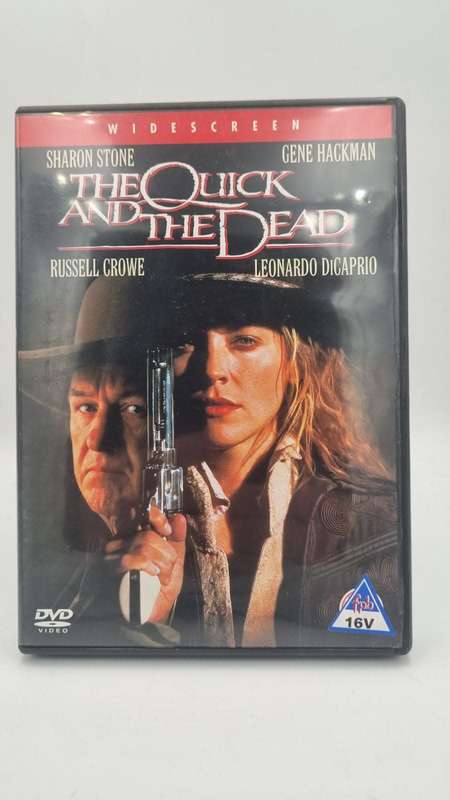 The Quick and the Dead DVD - Sharon Stone, Gene Hackman, Russell Crowe & Leonardo DiCaprio