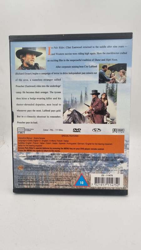 Pale Rider DVD - Clint Eastwood