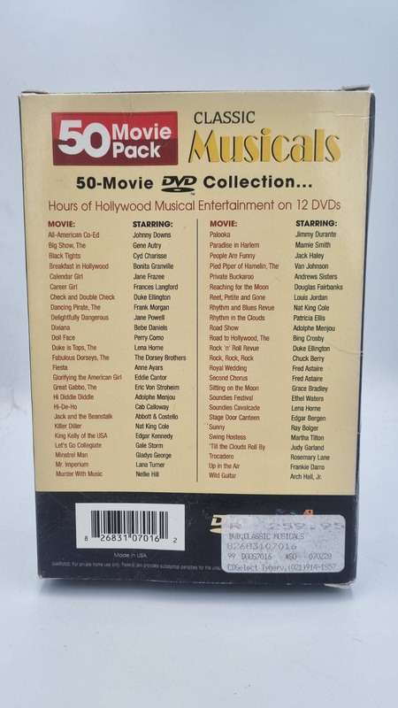 Classic Musicals DVDs