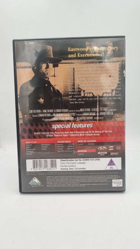 Hang 'em High DVD - Clint Eastwood