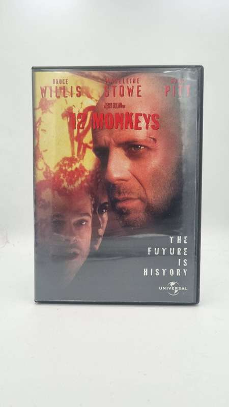 12 Monkeys DVD - Bruce Willis, Madeleine Stowe & Brad Pitt