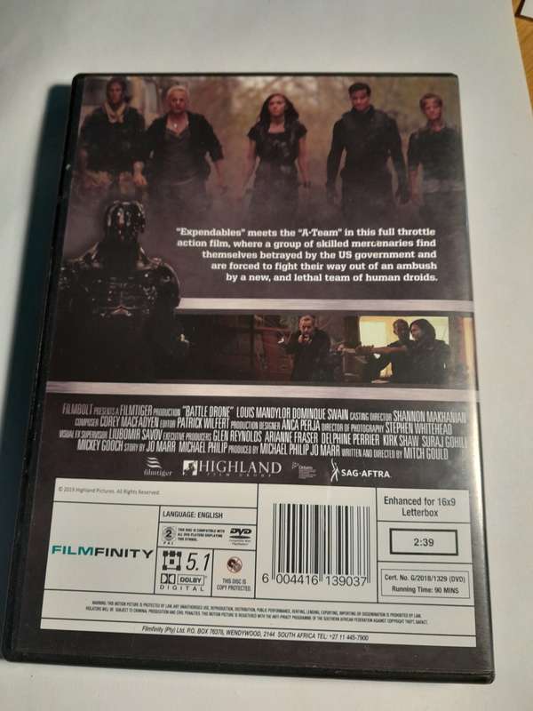 Battle Drone DVD