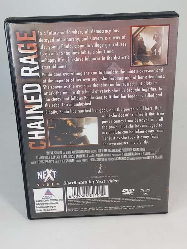 Chained Rage DVD