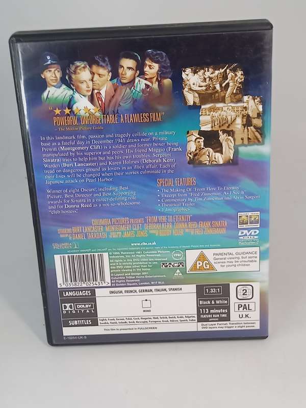 From Here to Eternity DVD - Burt Lancaster