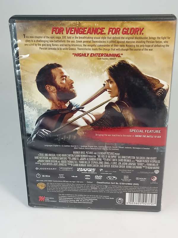 300 Rise of an Empire DVD