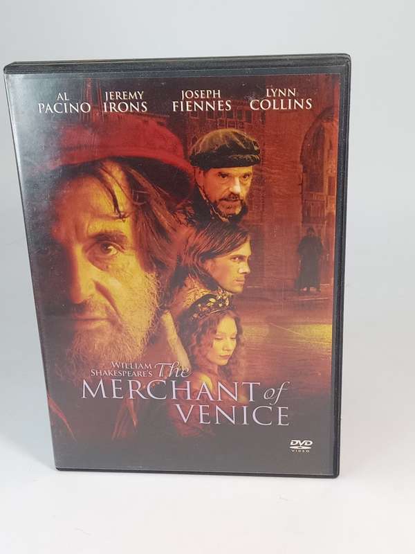 The Merchant of Venice DVD - Al Pacino, Jeremy Irons, Joseph Fiennes & Lynn Collins