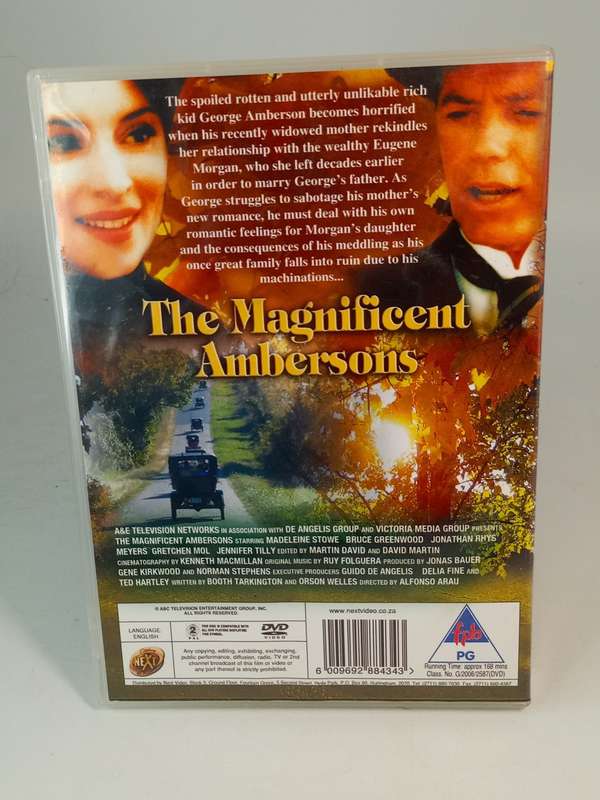 The Magnificent Ambersons DVD