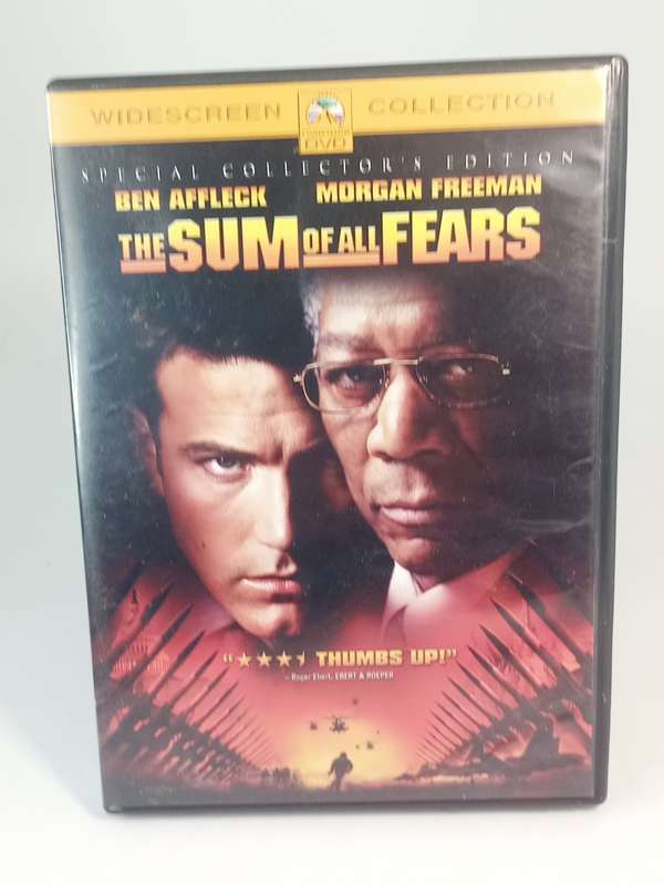 The Sum of All Fears DVD - Ben Affleck & Morgan Freeman