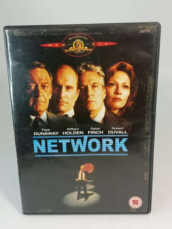 Network DVD - Faye Dunaway, William Holden, Peter Finch & Robert Duvall