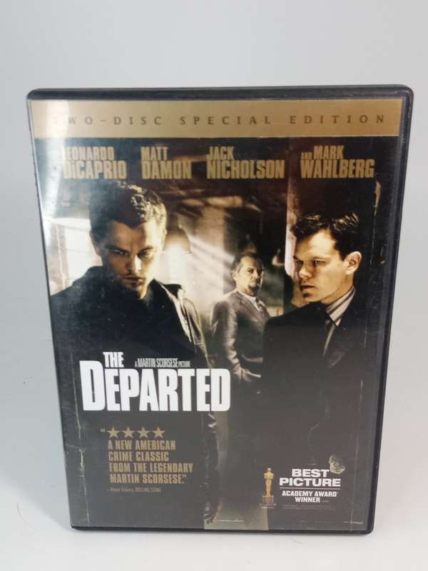 The Departed DVD - Di Caprio, Damon, Nicholson & Wahlberg
