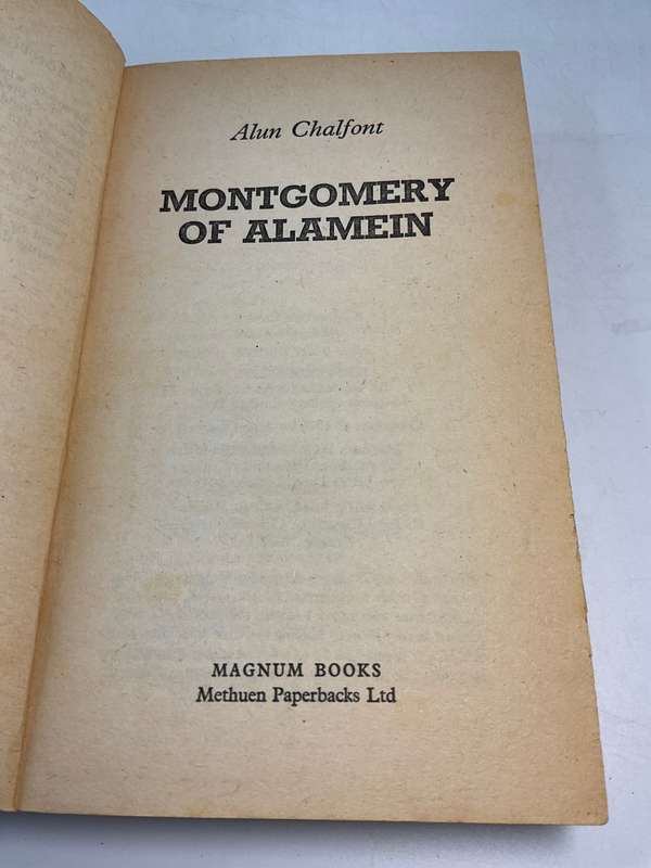 Montgomery of Alamein by Alun Chalfont