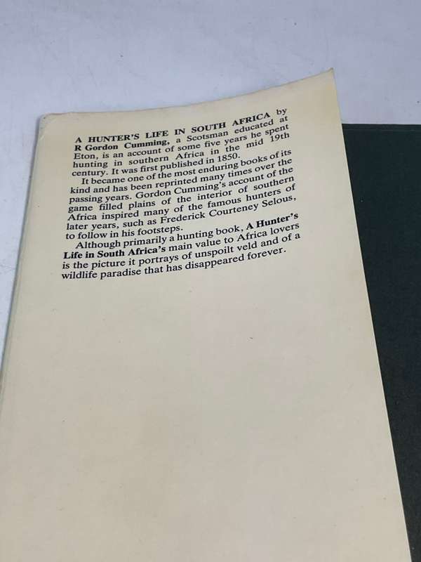 A Hunter's Life In South Africa by R Gordon Cumming 1986