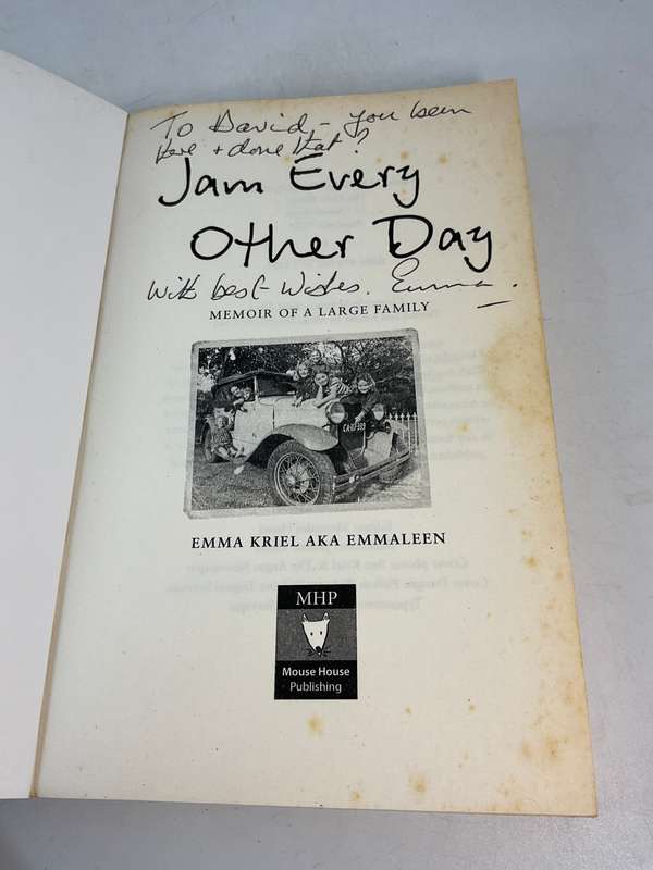 Jam Every Other Day - Emmaleen Kriel | Inscribed by Emma