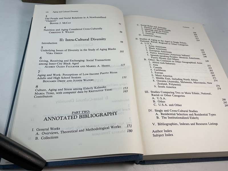 Aging and Cultural Diversity by Heather Strange & Michele Teitelbaum | New Directions & Bibliography