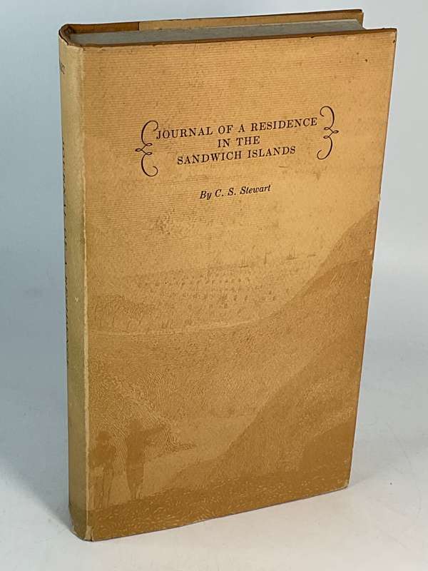 Journal of a Residence in the Sandwich Islands ~ CS Stewart