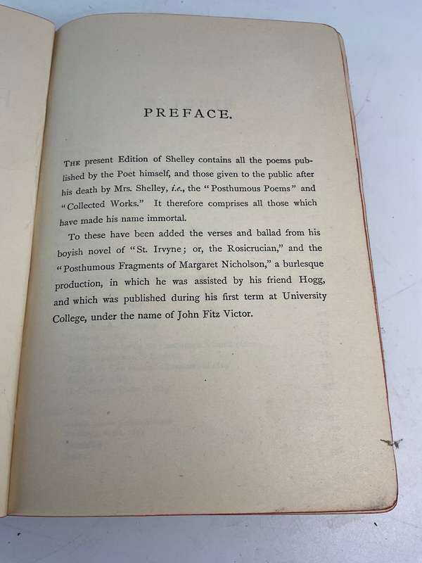 Shelley ~ Shelleys Poetical Works