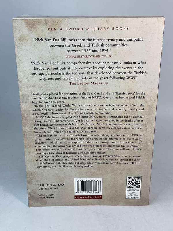The Cyprus Emergency - The Divided Island 1955-1974 by Nick Van Der Bijl