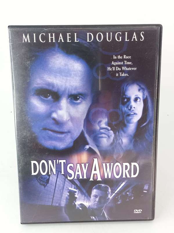 Don't Say a Word DVD - Michael Douglas