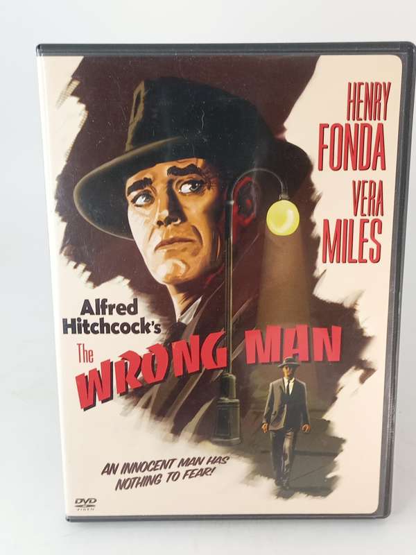 The Wrong Man DVD REGION 1 Black & White - Henry Fonda & Vera Miles