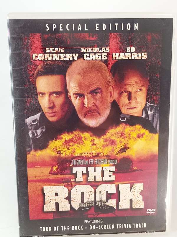 The Rock DVD - Sean Connery, Nicolas Cage & Ed Harris