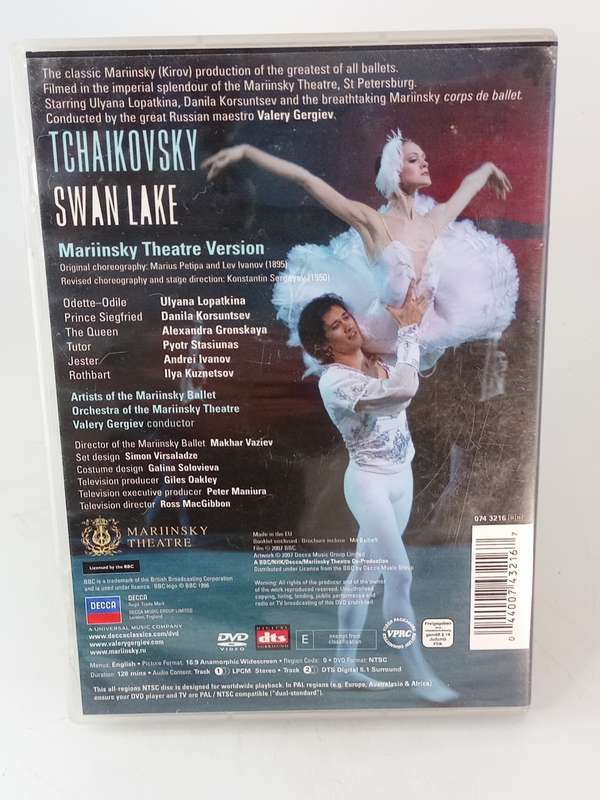 Swan Lake DVD - Mariinsky Ballet