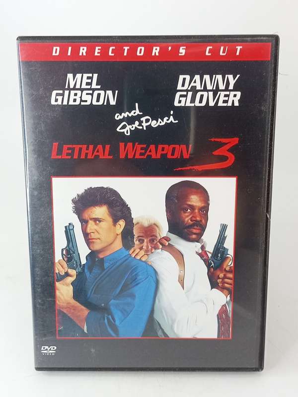 Lethal Weapon 3 DVD - Mel Gibson & Danny Glover