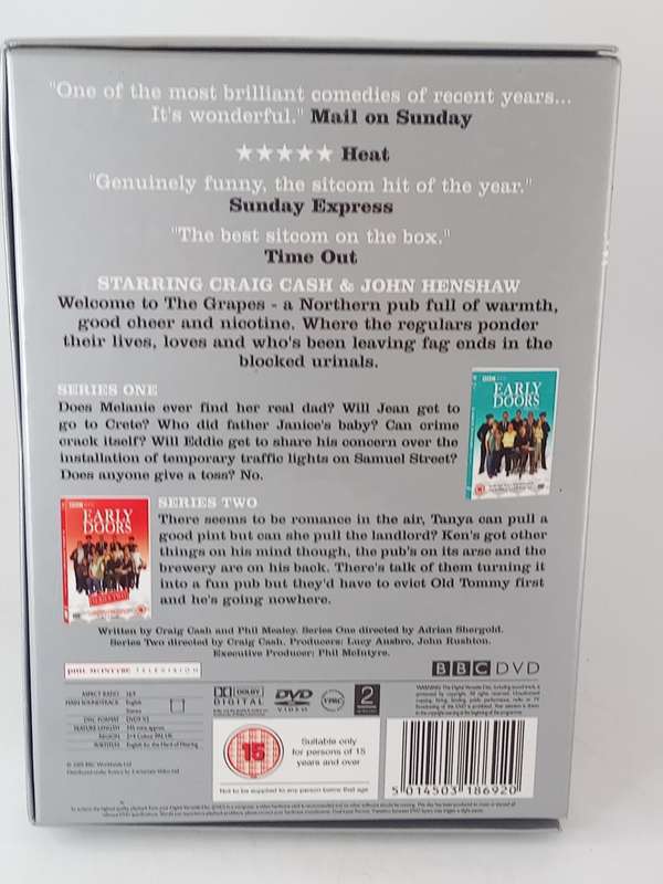 Early Doors Series 1 & 2 DVDs