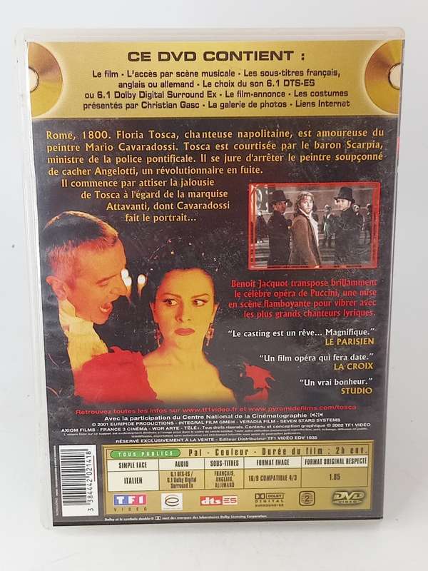 Tosca DVD Italian