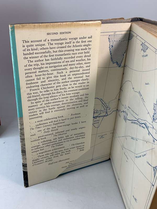 Alone Across the Atlantic by Francis Chichester | Sailing