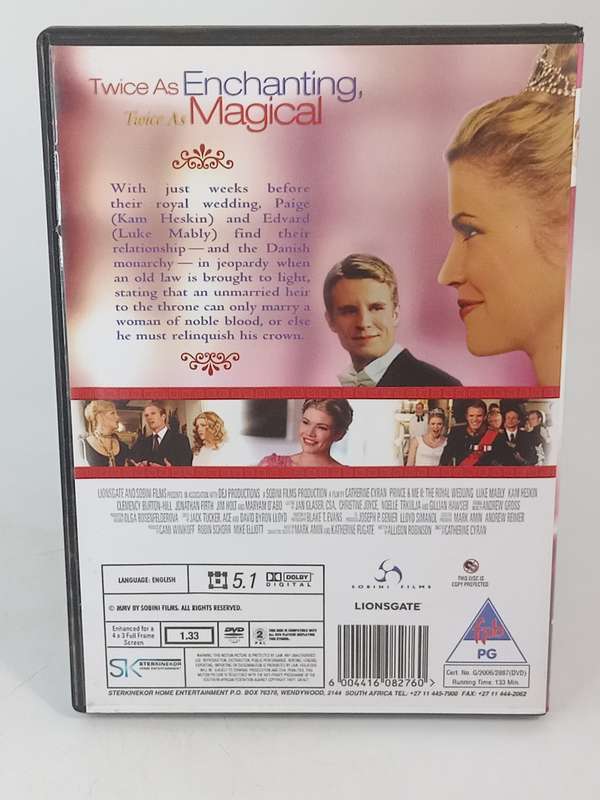 The Prince & Me 2 - The Royal Wedding DVD