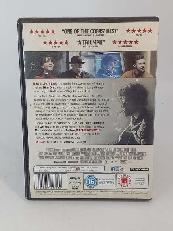Inside LLewyn Davis DVD
