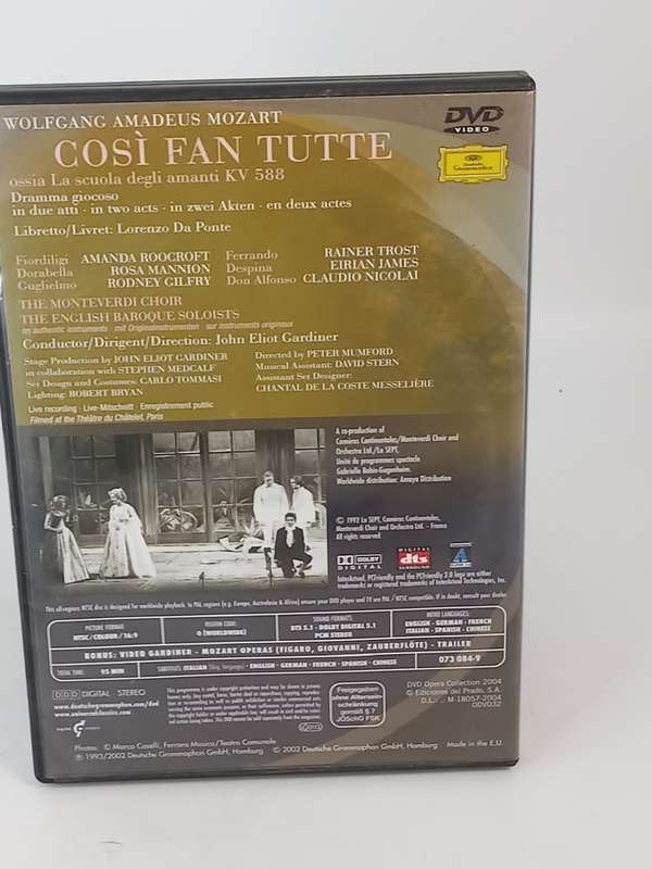 Cosi Fan Tutte DVD