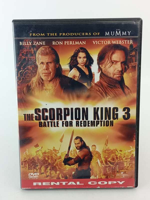 The Scorpion King 3 - Battle for Redemption DVD