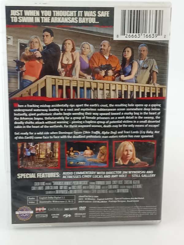 Sharkansas Women's Prison Massacre DVD REGION `