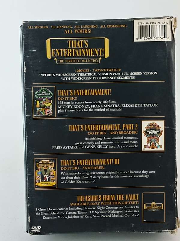 That's Entertainment - The Complete Collection DVDs REGION 1