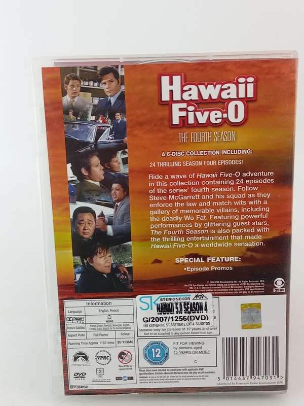 Hawaii Five 0 - The Fourth Season DVDs
