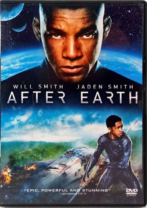 After Earth DVD - Will Smith & Jaden Smith