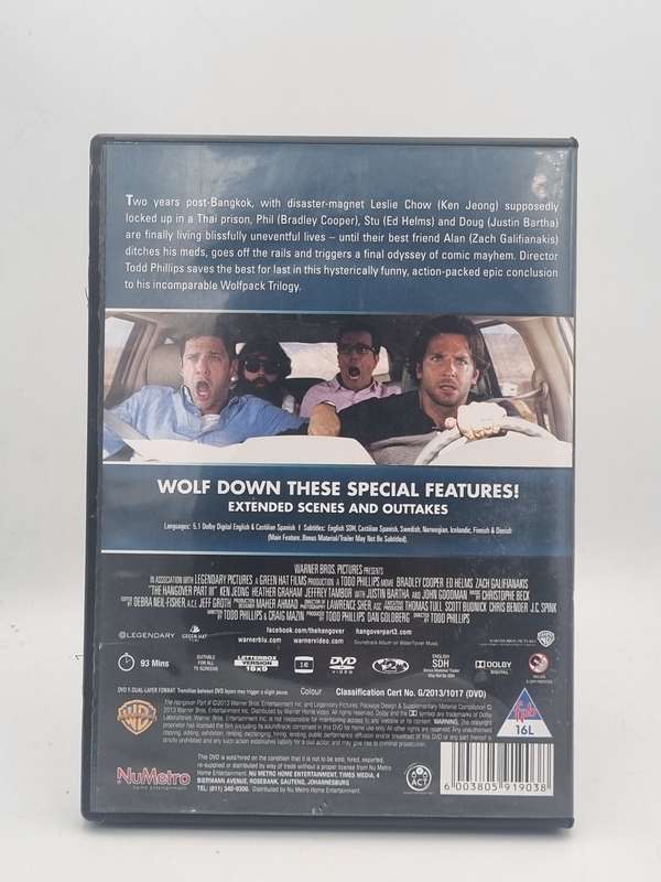 The Hangover Part III DVD
