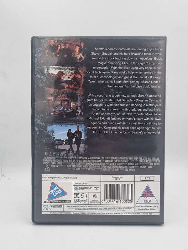 Dark Vengeance DVD - Steven Seagal