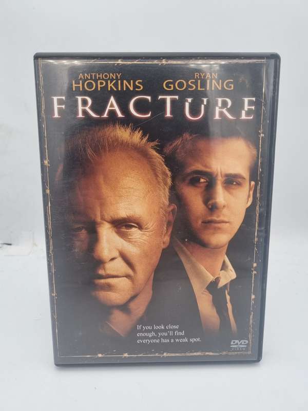 Fracture DVD - Anthony Hopkins & Ryan Gosling