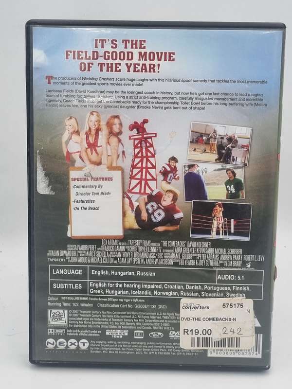 The Comebacks DVD