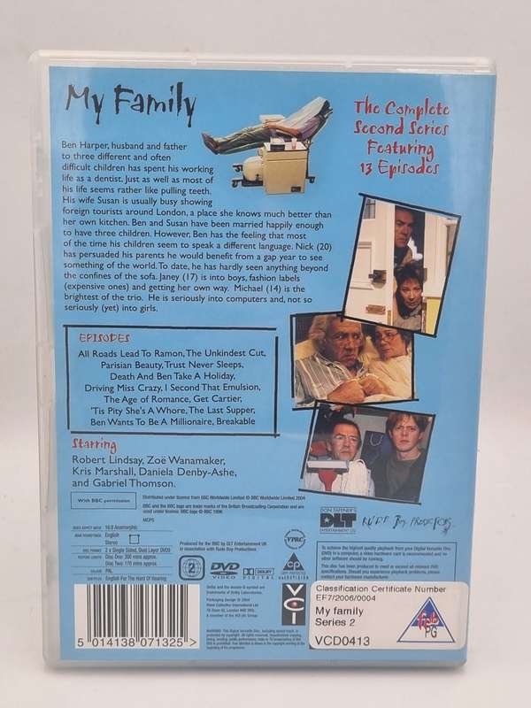 My Family - The Complete Second Series DVD