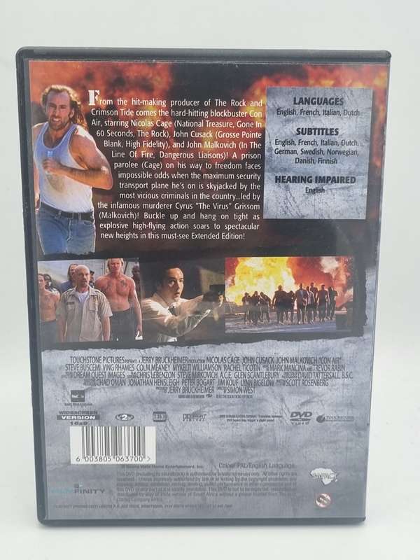 Convair DVD - Nicholas Cage